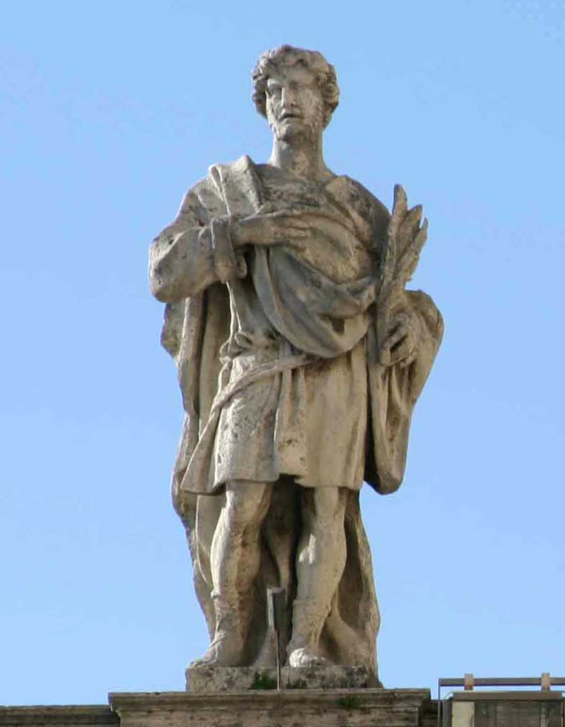 St Modestus - Colonnade Saints